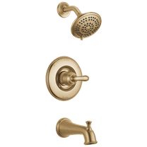 Open Box Delta Linden Tub & Shower Trim - T14494-CZ - Champagne Bronze