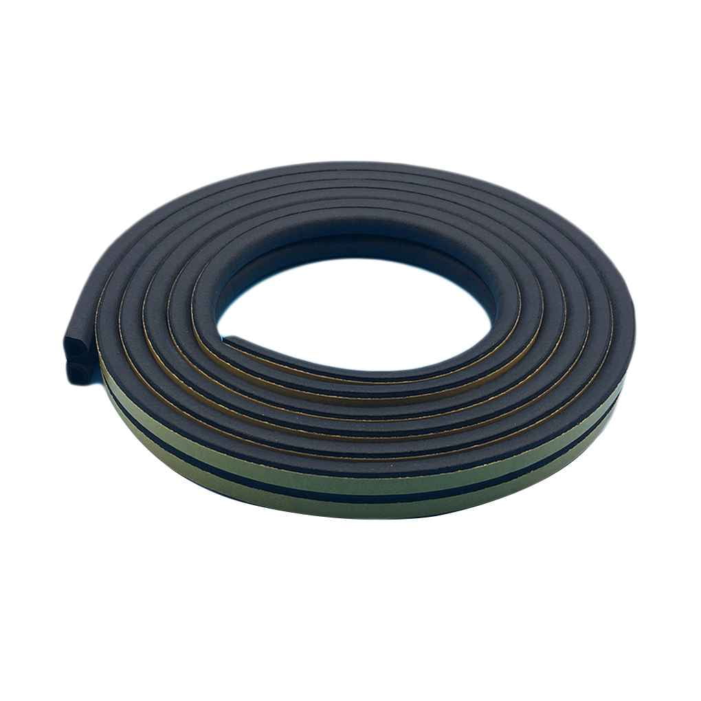 Indoor Weather Stripping Window Seal Strip Doors Windows Soundproofing Weatherstrip Gap D Type