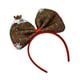 thumbnail image 4 of Diadema navideña con lazo para el pelo, aro con copos de nieve, accesorios para el cabello para mujeres y niñas, tocados, cosplay, maquillaje, Raya roja y verde, 4 of 8