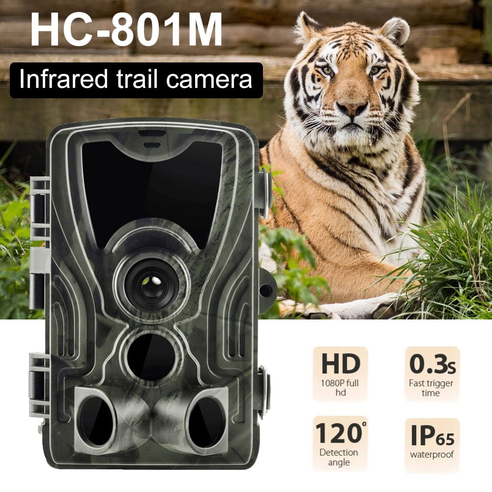 HC-801M 2G GSM Hunting Trail Camera 16MP 1080P MMS SMTP SMS IR Night Vision IP65 