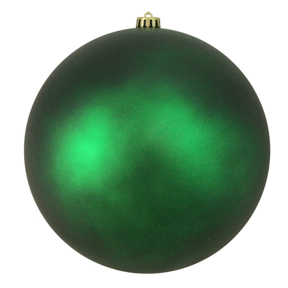 Northlight Matte Shatterproof Commercial Christmas Ball Ornament - 10" (250mm) - Green