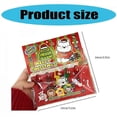 thumbnail image 3 of 5PCS Christmas Themed Keychain Cartoon CarKey Hangings Christmas Tree Decoration Holiday Home Decors Kids Christmas Gift, 3 of 5