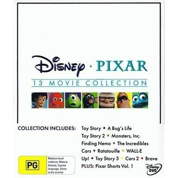 Disney Pixar Collection 16 Dvd Box Set Toy Story A Bug S Life Toy Story 2 Monsters Inc Finding Nemo The Incredibles Cars Ratatou Non Usa Format Pal Reg 2 4 Import Australia Walmart Com Disney Pixar Collection 16 Dvd Box Set Toy Story A Bug S Life Toy Story 2 Monsters Inc Finding Nemo The Incredibles Cars Ratatou Non Usa Format Pal Reg 2 4 Import Australia Walmart Com