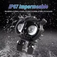 thumbnail image 4 of Un Par Luces Led Para Faros Motos Luz Auxiliares Lupa Autos, 4 of 8