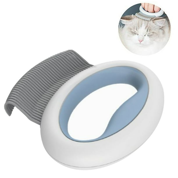 Peine para depilación de gatos, cepillo de aseo para perros, masaje para mascotas, cepillo para muda, herramienta de limpieza para pelo corto, gatitos, conejos y mascotas pequeñas MFZFUKR 220381-2