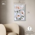 thumbnail image 5 of White Mirage III Canvas Print Floral Wall Decor by Art Remedy, White Frame, 16 x 24, 5 of 7