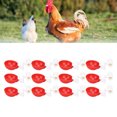 thumbnail image 1 of Gobelet d'Arrosage pour Poulet Bol d'Alimentation pour Poulet Gobelet d'Arrosage Automatique pour Poussin Bol d'Alimentation Automatique pour Poulet Bol à Boire pour Poussin 12 Ensembles de Gobelets d'Arrosage pour Poulet, 1 of 8