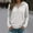 Grey, variant on Womens Half Zip Oversized Hoodies Casual Long Sleeve Solid Color Hooded Sweatshirts 2025 Fall Winter Pullover with Pocket