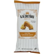 G.H. Cretors Popped Corn, Caramel Corn, 8 Ounce (Pack of 12)