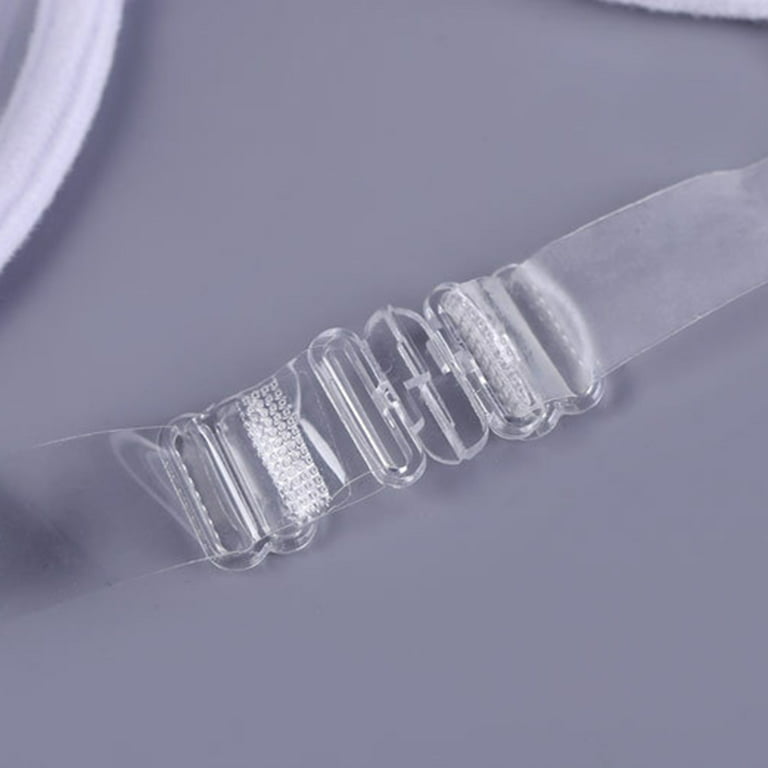 Transparent Plastic 3/4 Cup Clear Adjustable Strap Invisible Bra Clear Push  Up Bra Women's Sexy Underwear Size 40 