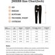 thumbnail image 5 of Pantalones de chándal casuales para hombres - Pantalones cargo de algodón con cordón para caminar Pista de jogging de sarga JAMW Sencillez, 5 of 5