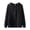 Black, variant on ‌LYMAYTER Women‌‌ ‌Zip Up Hoodie Casual Oversized Soft Sweatshirt Cozy Long Sleeve Jacket Outerwear‌ S-5XL