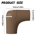 thumbnail image 3 of Xingjin Furniture Corner Protectors, Silicone Table Corner Guards With Full Wrap Design, Soft Anti Collision Edge Bumpers For Cabinet And Desk Safety, 3 of 6