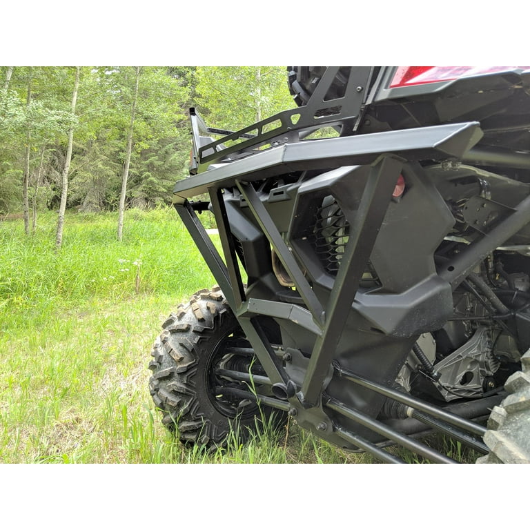 XRW Hinterer (Heck / Rear) Bumper BR15 Schwarz für Can Am Maverick X3 XRS