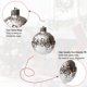 thumbnail image 3 of 6pcs Placemats Christmaslae3889 Bolas de adorno para árbol de Navidad: bola de Navidad decorada con brillo, 3 of 5