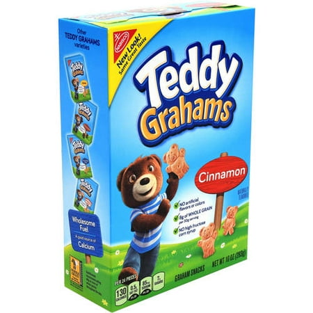 Nabisco Teddy Grahams Cinnamon Graham Snacks, 10 oz
