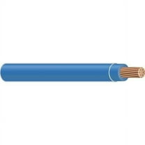 THHN Building Wire, Copper, 10 AWG, 1C, Blue, Stranded, 500 ft