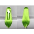thumbnail image 6 of Unique Bargains Wigs for Women 12.5" Bright Green Wigs with Wig Cap, 6 of 6