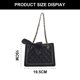 thumbnail image 2 of El nuevo bolso de hombro de cuero artificial con cadena de diamantes de moda es adecuado para bolso cruzado de mujer., 2 of 6