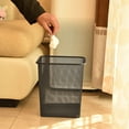 thumbnail image 4 of KMMYS Metal Mesh Round Garbage Can, Waste Basket for Bathroom, Kitchen, Office & Small Spaces - Modern, Durable & Easy to Clean Trash Bin with Large Opening Design, 4 of 8