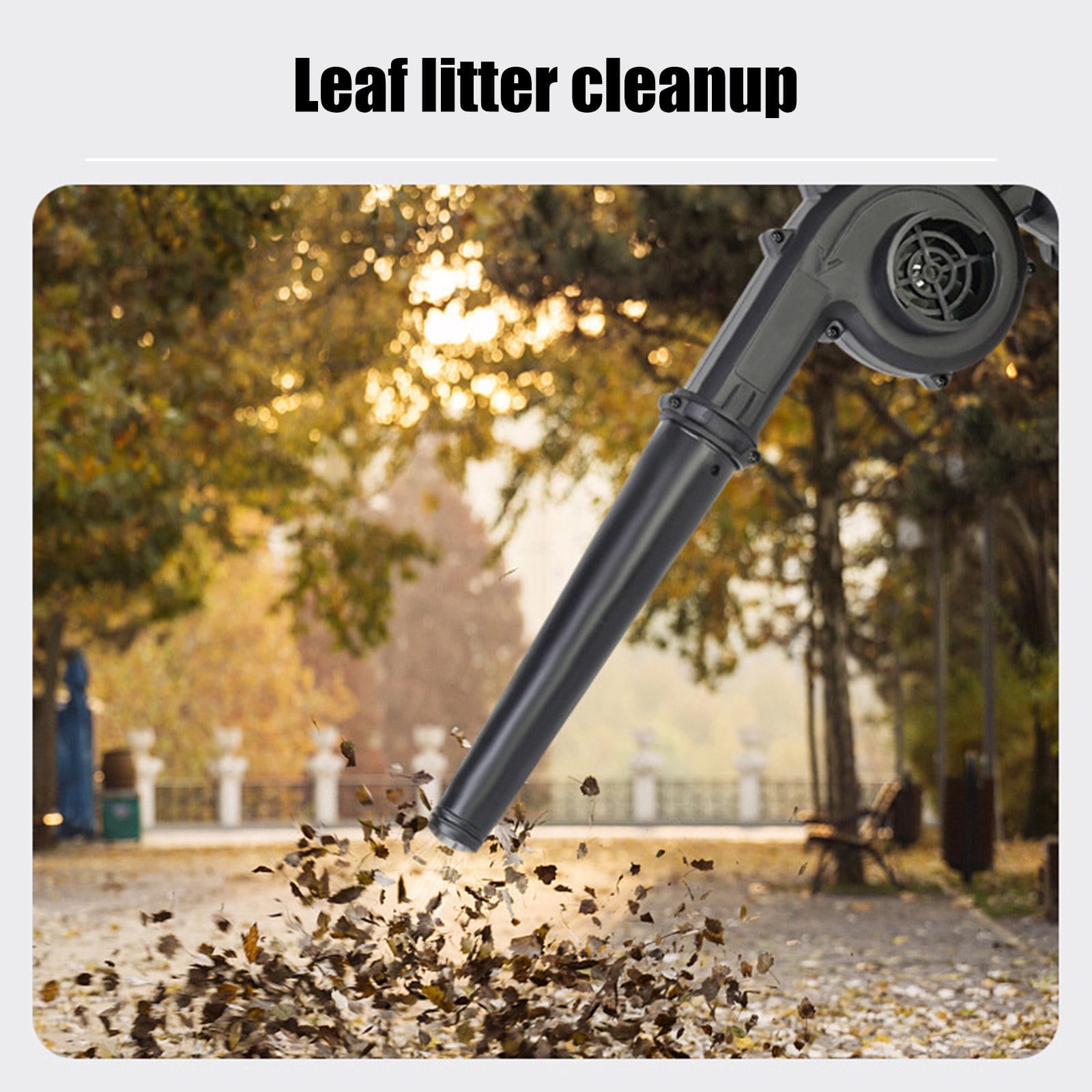 Hxlamzoo 48V Cordless Handheld Leaf Blower & Vacuum