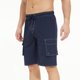thumbnail image 4 of Pantalones Cortos para Hombre de Cintura Elástica con Bolsillos Pantalones de Verano Casuales de Color Sólido, Poliéster Ligero de Moda para la Playa, la Natación Y el Uso Diario, 4 of 6