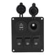 thumbnail image 1 of Encendedor de cigarros, Panel de interruptor de coche con interruptor de luz LED combinado 3 + 2 marinos para coche, los mejores materiales, 1 of 10