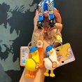 thumbnail image 3 of Cute Keychain Kawaii Anime Duck Key Ring Trendy Pendant Chains Cartoon Key Chains Accessories for Teen Girls, 3 of 4