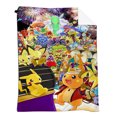 thumbnail image 1 of Baokemeng Flannel Blanket, Cartoon Blanket, Super Soft Blanket, 3D Printing, Suitable For Sofa And Living Room-week, 1 of 2