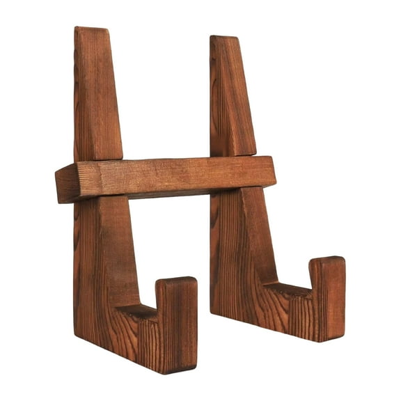 Shoreew Wooden Cookbook Holder Kitchen Counter Recipe Stand High Stability Smooth Edge Burr Free Rustic Recipe Book Holder Stand