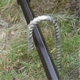 thumbnail image 5 of Rebar Stakes J Hook Extra Coated Steel Ground Anchors with Chisel Point End 10PCS, 5 of 5