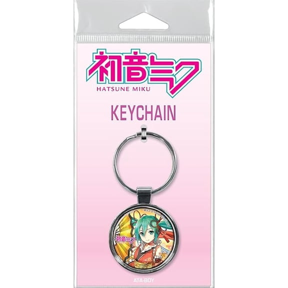 Hatsune Miku With Fans Kuroshihi Keychain