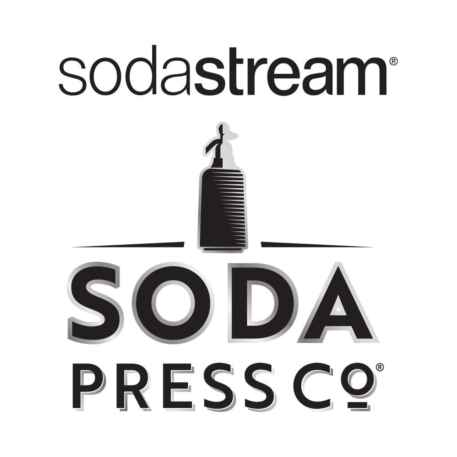 Soda Press Organic Raspberry & Mint Flavor Mix for SodaStream, 16.9 Fl Oz, 2 Pk