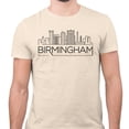 thumbnail image 2 of Skyline Birmingham Alabama Shirt Unisex Large Natural, 2 of 5
