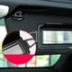 thumbnail image 2 of Espejo de tocador para coche, decoración Interior, esposa profesional, suministros para automóviles, novia, reemplazos portátiles duraderos para Negro derecho Baoblaze Espejo parasol, 2 of 5
