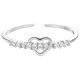 thumbnail image 1 of TO MY DAUGHTER RING Anillo Femenino Moda Personalidad Anillo Hueco Anillo Apertura Señoras Anillos, 1 of 7