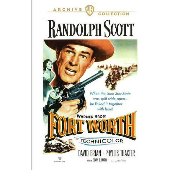 Fort Worth (DVD), Warner Archives, Western