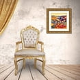 thumbnail image 3 of Keiflin, Roger 12x12 Gold Ornate Wood Framed with Double Matting Museum Art Print Titled - Couchant dans les collines, 3 of 4