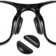 thumbnail image 1 of 20 pares de almohadillas nasales para gafas (negras), almohadillas nasales adhesivas de silicona suave, almohadillas nasales de tubo interior antideslizantes para marcos de plástico, 1 of 5