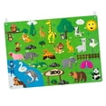 thumbnail image 3 of Tablero de cuentos de fieltro, tablero ocupado de fieltro, tablero de franela interactivo para colgar en la pared, Montessori para cumpleaños, jardín zoo, 3 of 8