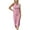 Pink, variant on PRETTYGARDEN Women Bodycon Midi Dress Summer Spring Casual Vacation Sundress Fitted Sleeveless Tank Dresses