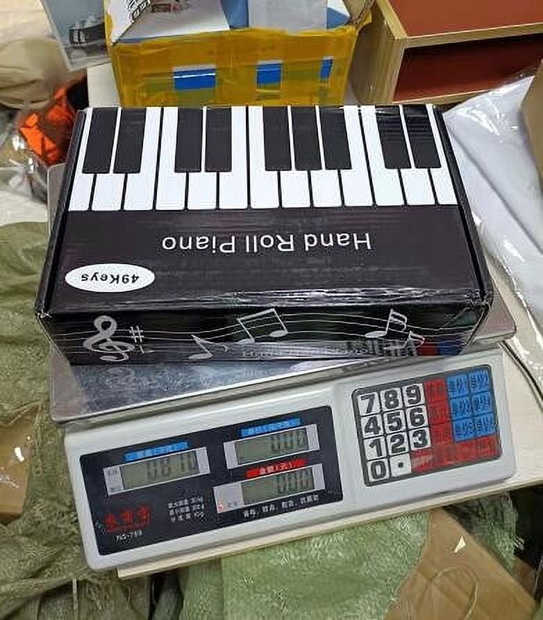 49 Keys Roll Up Piano Flexible Soft Silicone Keyboard Electronic Portable For Beginner