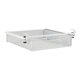 thumbnail image 2 of Cesta de almacenamiento invisible para debajo del cajón, caja de almacenamiento, accesorios de oficina, deslizante Blanco L, 2 of 9