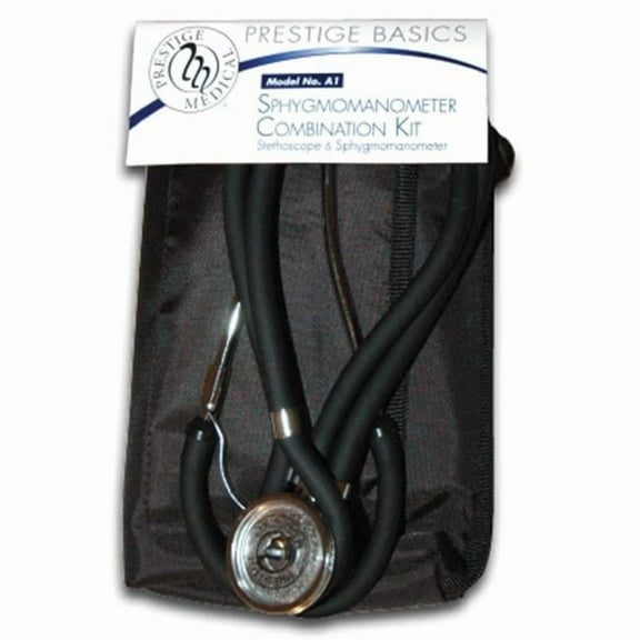 Prestige Medical 922-00085 Blood Pressure Unit & Stethoscope Kit with case