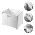 thumbnail image 3 of MasteelfCA 1pc Plastic Laundry Basket Wall Mount Dirty Clothes Container Sundries Organizer, 3 of 8