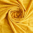 thumbnail image 2 of Zelouf Olivia Houndstooth Stretch Satin Jacquard  , Sewing, DIY, Crafts Fabric by the Yard, Butterscotch, 5 Yard, 2 of 3
