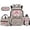 Bow Duck Camo Print, variant on Bulopur Reading Duck Camo Print Kids Backpack Set 4 Pcs Breathable Casual Kids Bookbag with Lunch Bag, Pencil Case and Water Bottle Cover for Book Lover Little Girls Grade 2-6