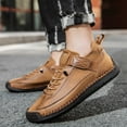 thumbnail image 6 of Wright and Mason Women Shoes,Emiline Comfortable Orthopedic Sneakers,Unsex Orthopedic Support Handmade Leather Shoes, On Flat Loafers for Walking Hiking,Daznico,12, 6 of 9
