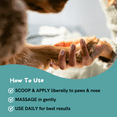 thumbnail image 4 of HYGIIENE NATURAL PET PAW BALM | All Season Paw Protection for Dogs, Cats, Other Pets | Lick Safe | Relieves Dryness & Itching | Moisturizes | Soothes | Restores | Natural Ingredients | 2 oz, 4 of 8