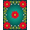 Red, Pattern 1, variant on ODIKA 4'x6' Machine Washable Non-Slip Area Rug, Elegant Poinsettia Blossom Arch Entryway Seasonal Greeting High Traffic Rug, Red, 617809